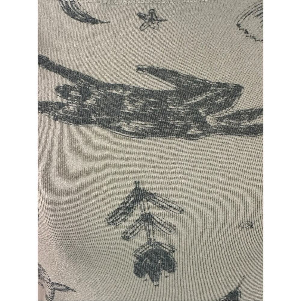 Free People Celestial Witchy Ragabond Winter Folklore Long Sleeve Tee Large NWT - Picture 9 of 14